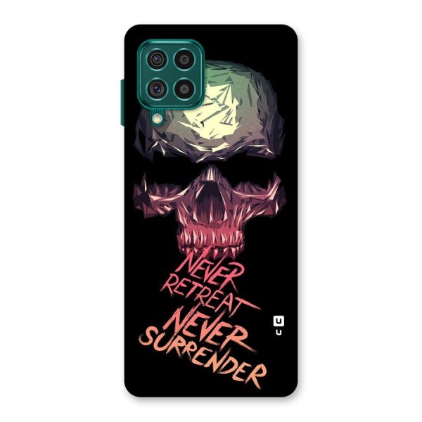 Never Retreat Back Case for Galaxy F62