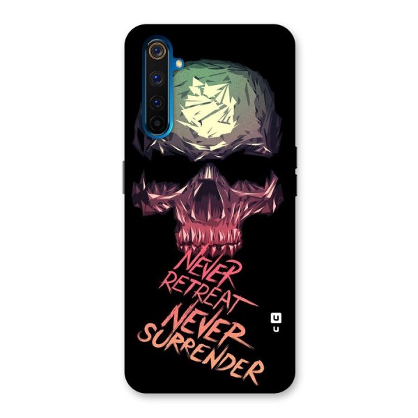 Never Retreat Back Case for Realme 6 Pro