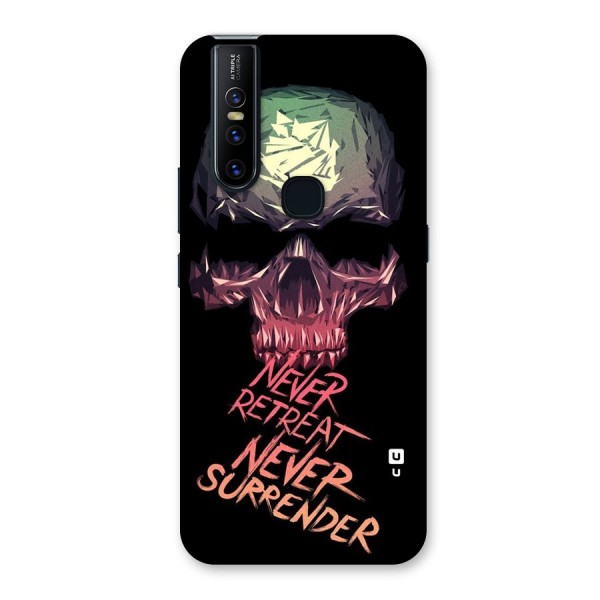 Never Retreat Back Case for Vivo V15