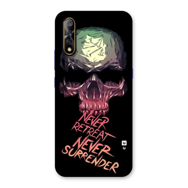 Never Retreat Back Case for Vivo Z1x