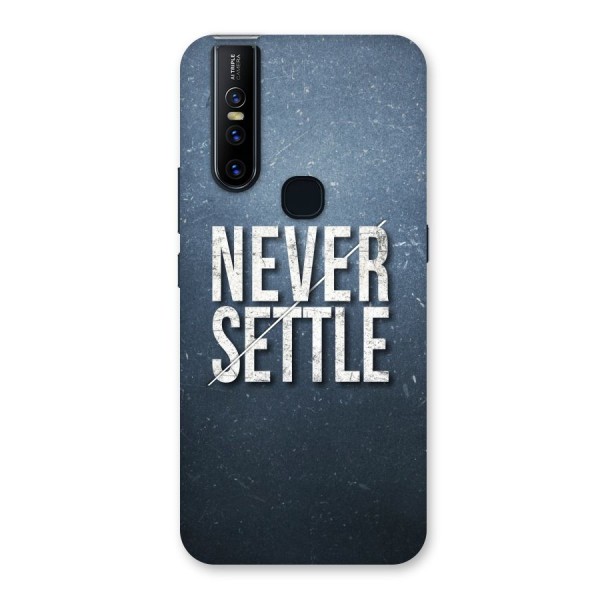 Never Settle Back Case for Vivo V15