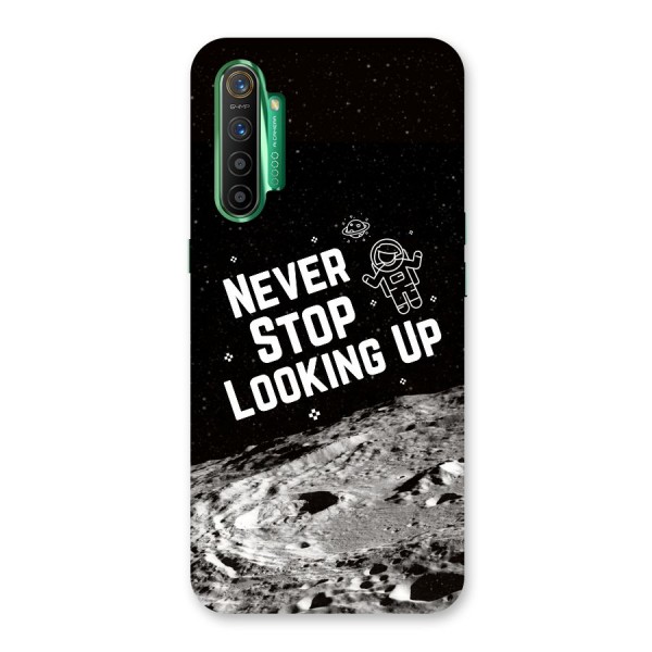 Never Stop Looking Up Back Case for Realme X2