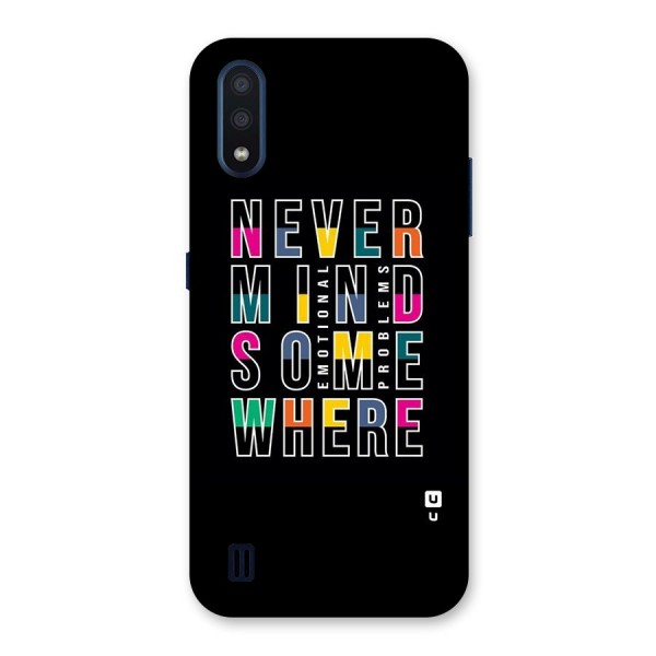 Nevermind Somewhere Back Case for Galaxy M01