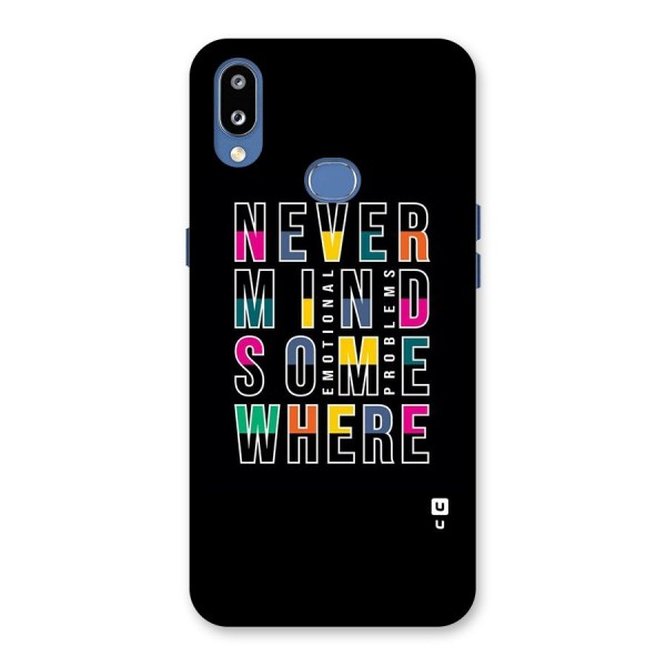 Nevermind Somewhere Back Case for Galaxy M01s