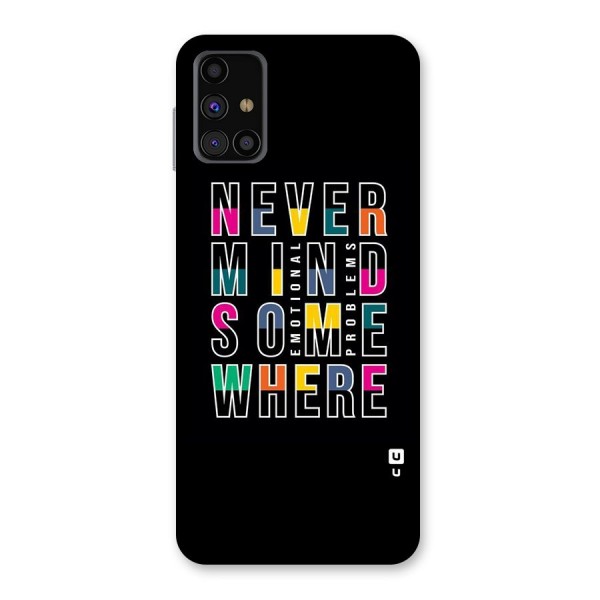 Nevermind Somewhere Back Case for Galaxy M31s