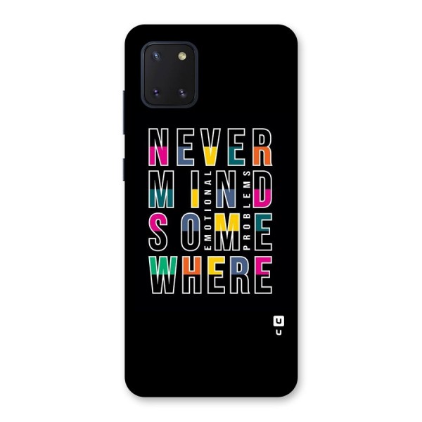 Nevermind Somewhere Back Case for Galaxy Note 10 Lite