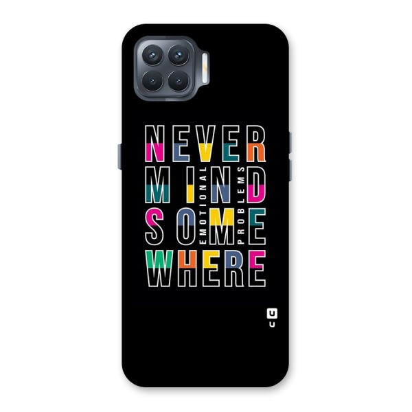 Nevermind Somewhere Back Case for Oppo F17 Pro