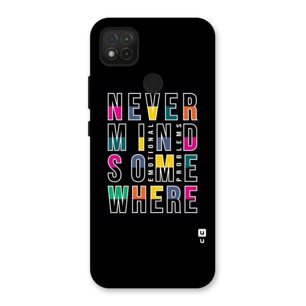 Nevermind Somewhere Back Case for Redmi 9C