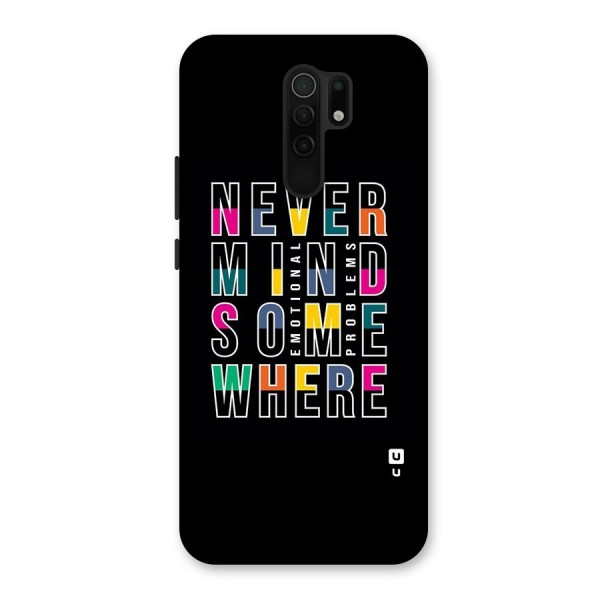 Nevermind Somewhere Back Case for Redmi 9 Prime