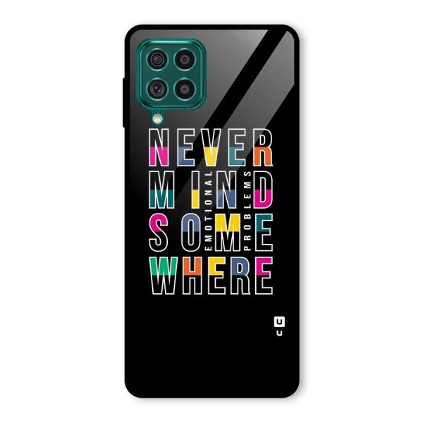 Nevermind Somewhere Glass Back Case for Galaxy F62