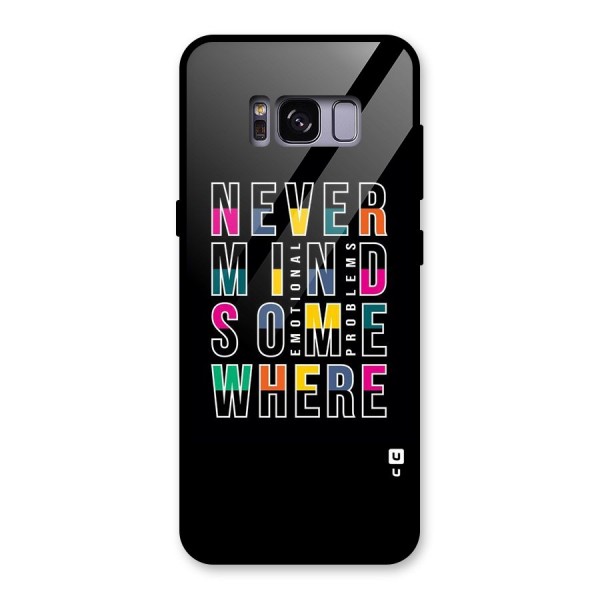 Nevermind Somewhere Glass Back Case for Galaxy S8