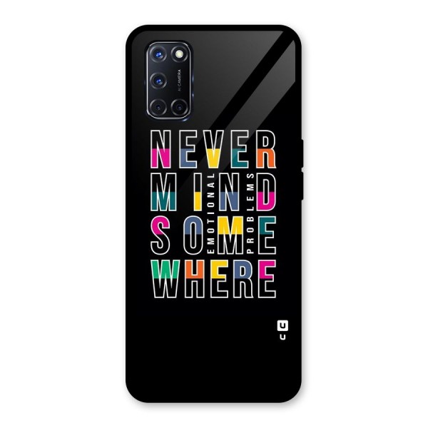 Nevermind Somewhere Glass Back Case for Oppo A52