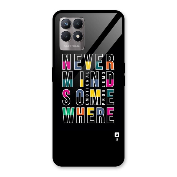 Nevermind Somewhere Glass Back Case for Realme 8i