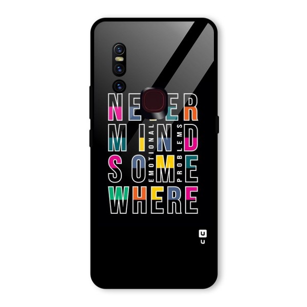 Nevermind Somewhere Glass Back Case for Vivo V15