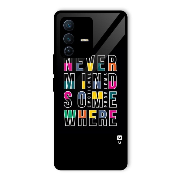 Nevermind Somewhere Glass Back Case for Vivo V23 Pro