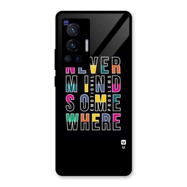 Nevermind Somewhere Glass Back Case for Vivo X70 Pro