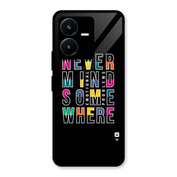 Nevermind Somewhere Glass Back Case for Vivo Y22