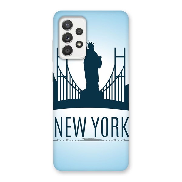 New York Skyline Back Case for Galaxy A52