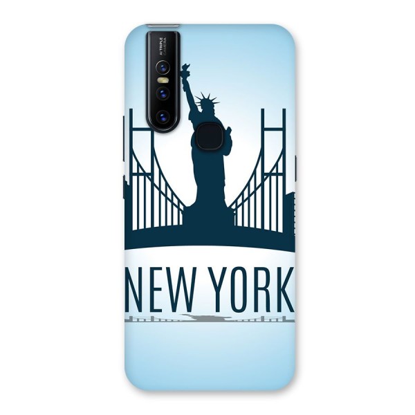 New York Skyline Back Case for Vivo V15