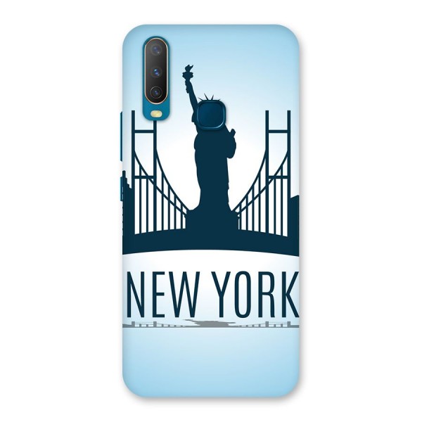 New York Skyline Back Case for Vivo Y15