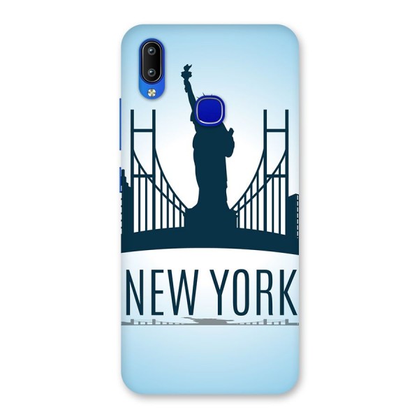 New York Skyline Back Case for Vivo Y91