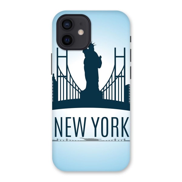 New York Skyline Back Case for iPhone 12