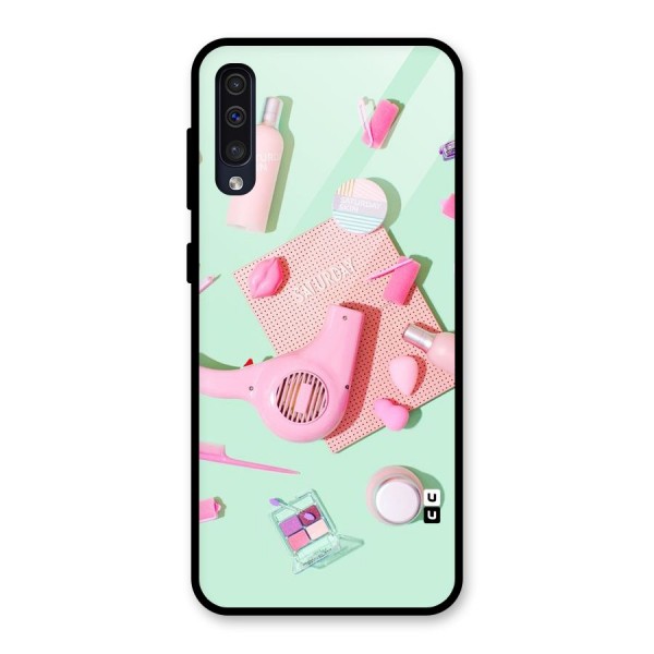 Night Out Slay Glass Back Case for Galaxy A50s