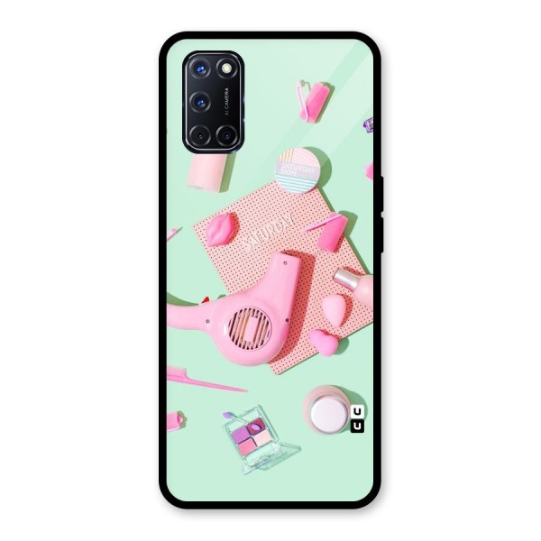 Night Out Slay Glass Back Case for Oppo A52