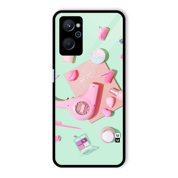 Night Out Slay Glass Back Case for Realme 9i