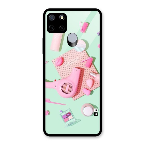 Night Out Slay Glass Back Case for Realme C15