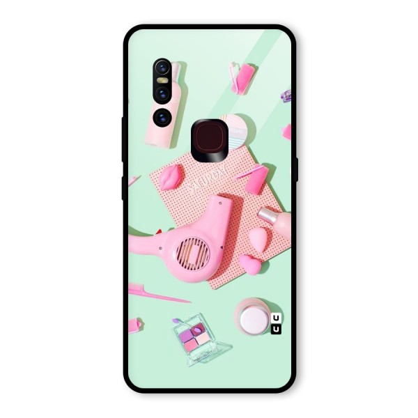 Night Out Slay Glass Back Case for Vivo V15