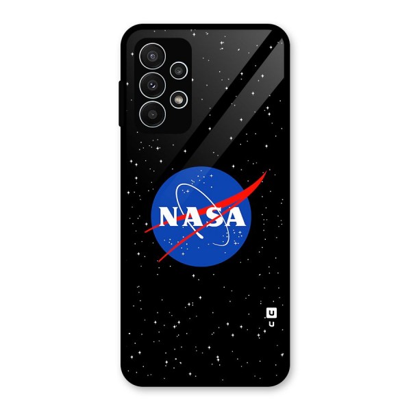 Night Sky NASA Glass Back Case for Galaxy A23