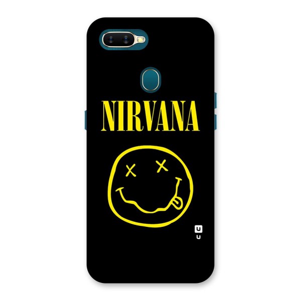 Nirvana Smiley Back Case for Oppo A12