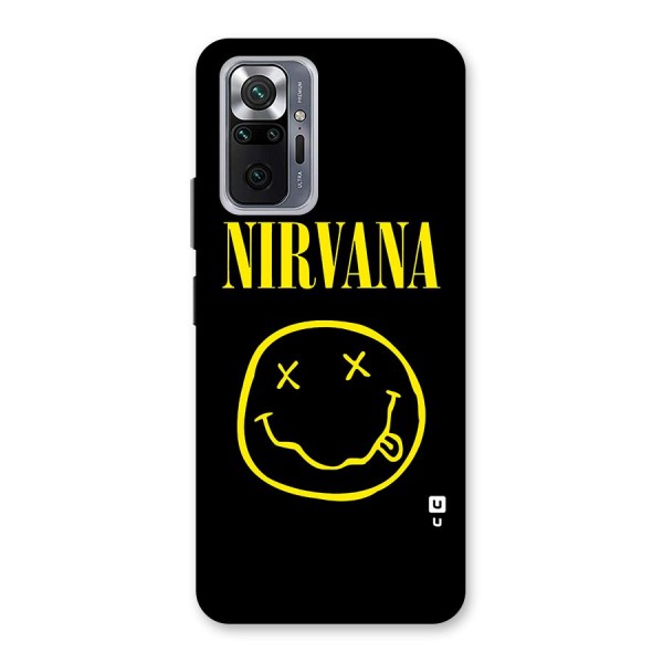 Nirvana Smiley Back Case for Redmi Note 10 Pro