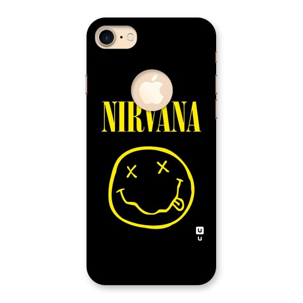 Nirvana Smiley Back Case for iPhone 8 Logo Cut