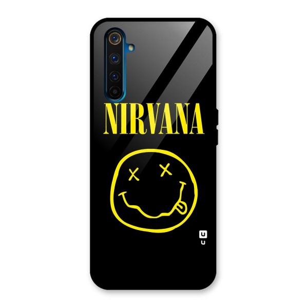 Nirvana Smiley Glass Back Case for Realme 6 Pro