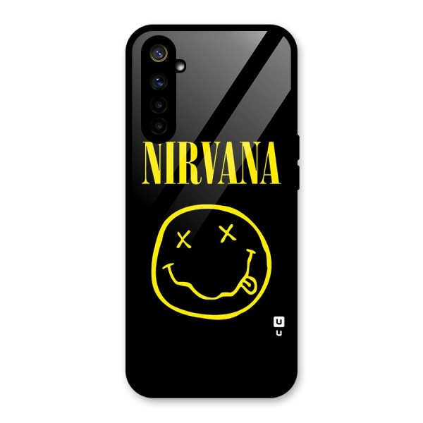 Nirvana Smiley Glass Back Case for Realme 6i