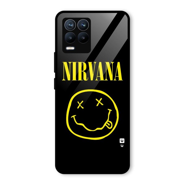 Nirvana Smiley Glass Back Case for Realme 8 Pro