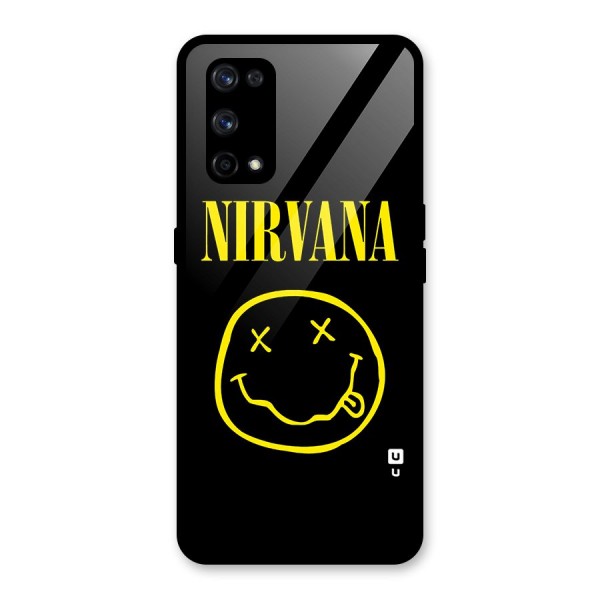 Nirvana Smiley Glass Back Case for Realme X7 Pro