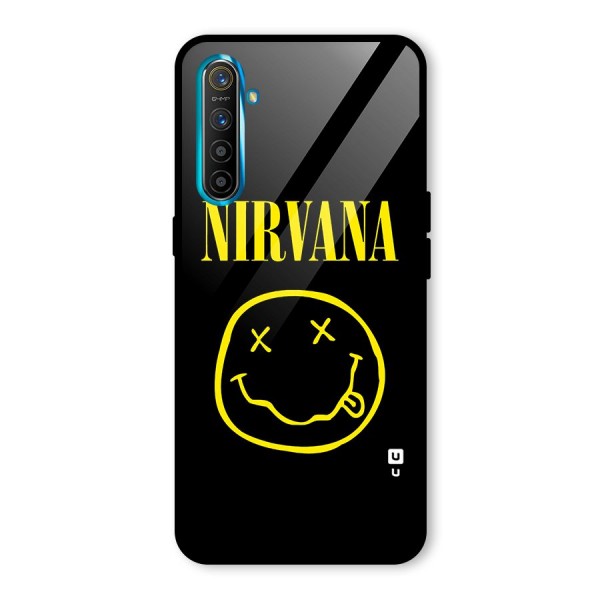 Nirvana Smiley Glass Back Case for Realme XT