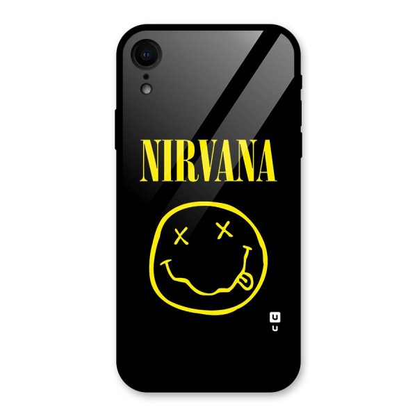 Nirvana Smiley Glass Back Case for XR