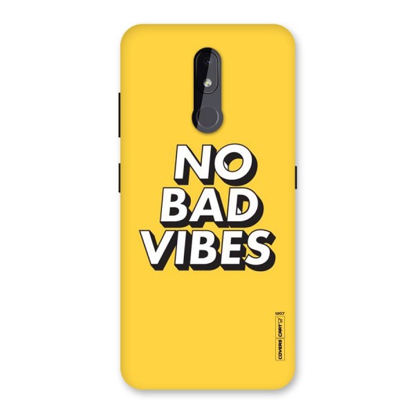 No Bad Vibes Back Case for Nokia 3.2