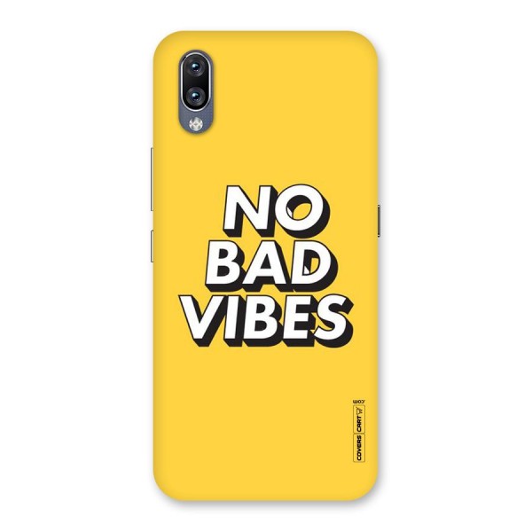 No Bad Vibes Back Case for Vivo NEX