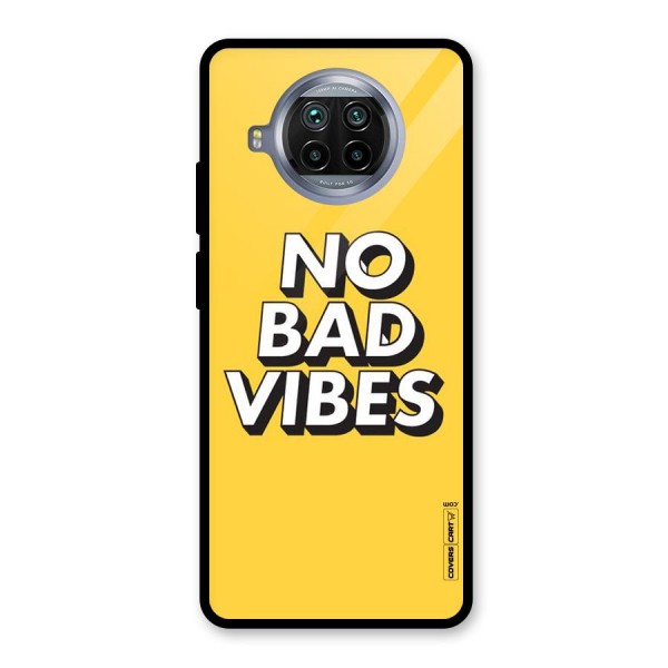 No Bad Vibes Glass Back Case for Mi 10i