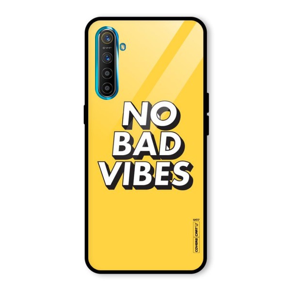 No Bad Vibes Glass Back Case for Realme XT