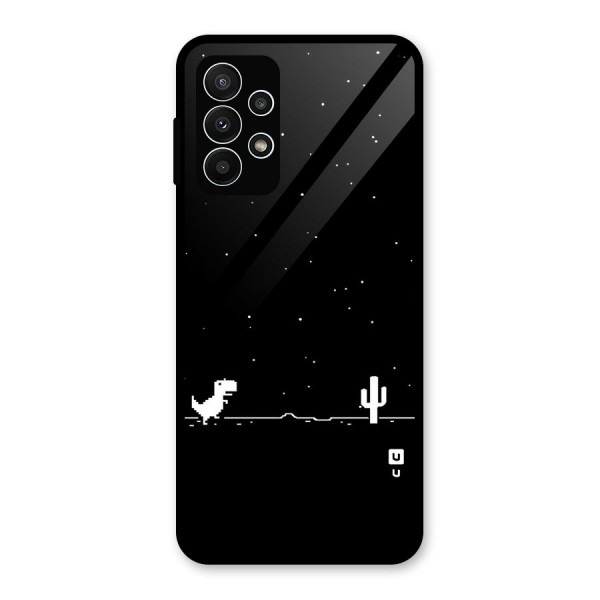 No Connection Night Glass Back Case for Galaxy A23