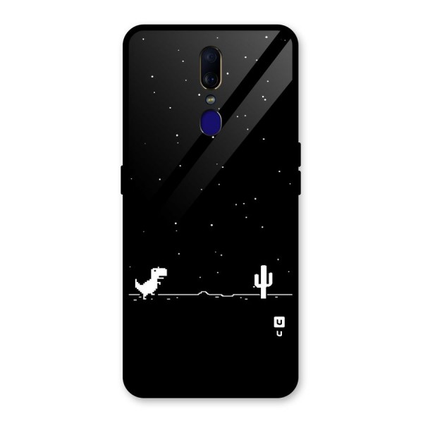 No Connection Night Glass Back Case for Oppo F11