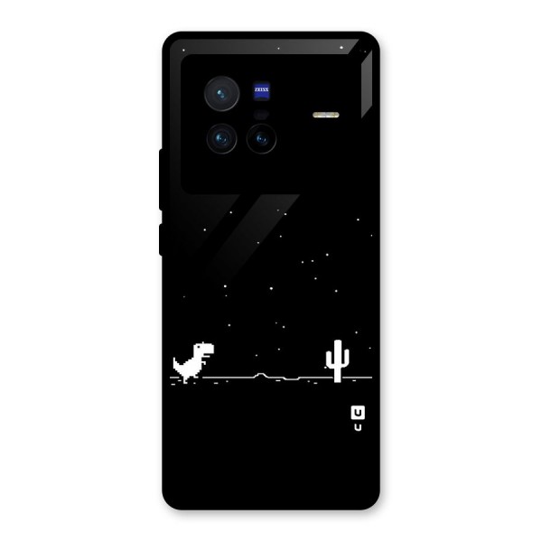 No Connection Night Glass Back Case for Vivo X80