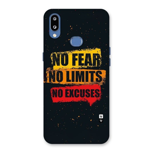 No Fear No Limits Back Case for Galaxy M01s