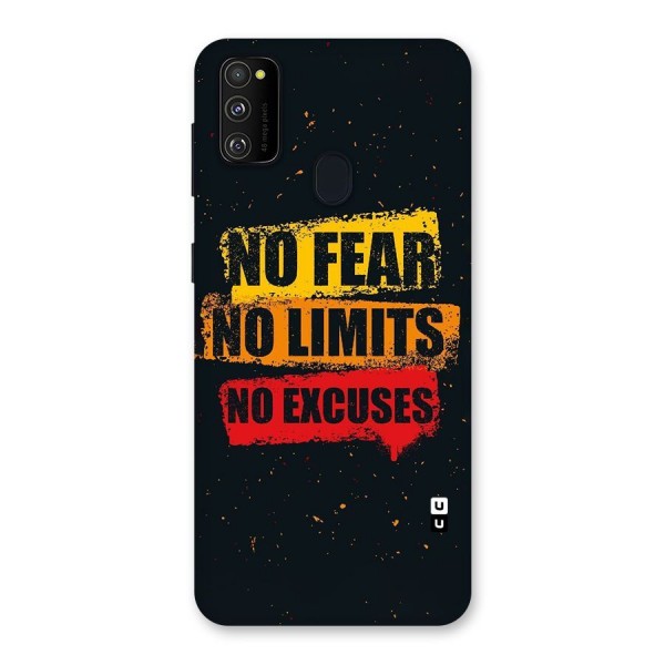 No Fear No Limits Back Case for Galaxy M21